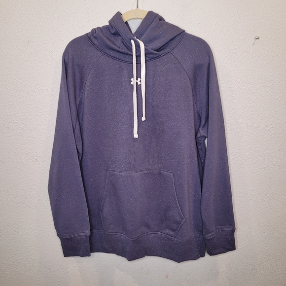 NWT Under Armour Rival Fleece HB Hoodie Sweatshirt fleece lined athletic - Picture 2 of 7